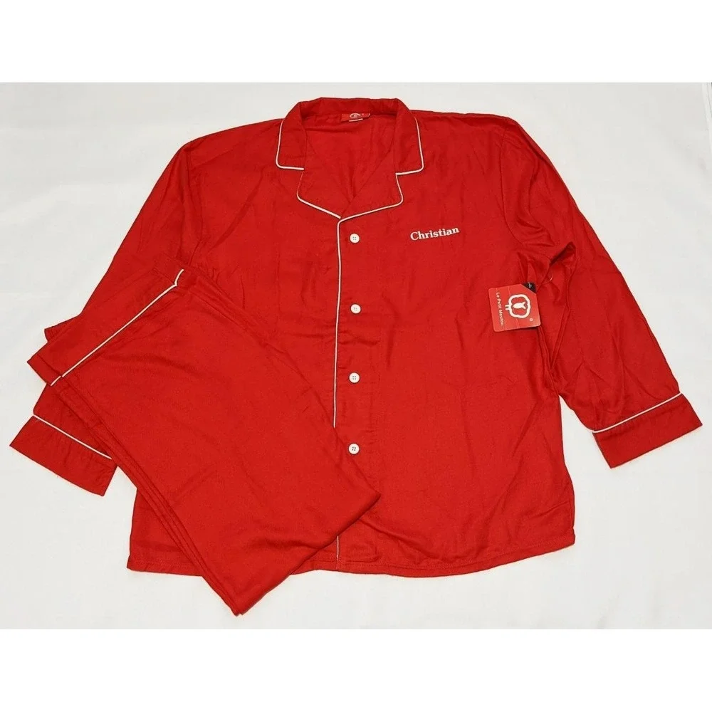New Le Petit Mouton Men's XL Personalized 